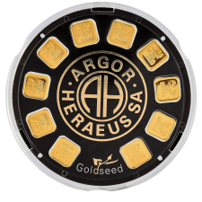 Argor-Heraeus Goldseed 10 x 1 g - arany befektetési rúd egyéb ékszer
