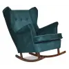  Ari Skandináv Hintaszék Family Furniture Sötét Türkizkék Zöld
