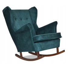  Ari Skandináv Hintaszék Family Furniture Sötét Türkizkék Zöld bútor