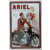 ARIEL Ariel 1958 - The Modern Motorcycle - Fémtábla