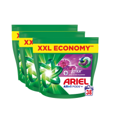ARIEL INGYENES SZÁLLÍTÁS - Ariel Amethyst mosókapszula (3x38 db) tisztító- és takarítószer, higiénia