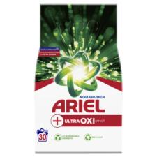 ARIEL Mosópor, 1.95KG 30 Mosáshoz +Extra Clean Power tisztító- és takarítószer, higiénia