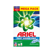 ARIEL mosópor, Mountain Spring 4,4 kg (80 mosás) tisztító- és takarítószer, higiénia