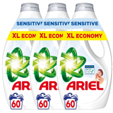 ARIEL Sensitive folyékony Mosószer 3x2,7L - 180 mosás tisztító- és takarítószer, higiénia