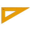 Aristo Vonalzó ARISTO Contrast háromszög 60 fokos 25 cm sárga