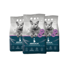 ARISTOCAT Bentonite Plus levendula bentonit szemcse 15 l (3 x 5 l) macskaalom