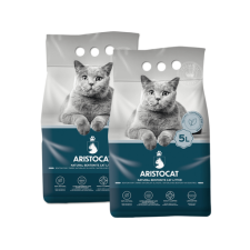 ARISTOCAT Bentonite Plus természetes bentonit szemcse 10 l (2 x 5 l) macskaalom