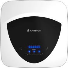 Ariston ANDRIS ELITE 10U/5 EU, 10 l-es villanybojler, mosogató alá szerelhető, titánium bevonat, LCD kijelző vízmelegítő, bojler