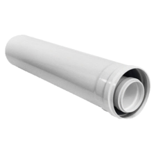 Ariston koncentrikus hosszabbító cső PPs/alu 80/125x1000mm hűtés, fűtés szerelvény