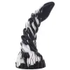  Arkan – prémium fekete-fehér dildó 18 x 5 cm