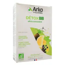 Arkofluids detox BIO ampulla 20db vitamin és táplálékkiegészítő