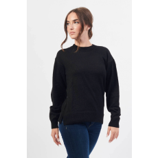 ARMANI Armani Exchange női pulóver 6DYM2C XS INTL Fekete | Ezüst