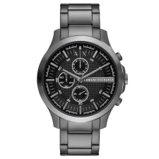 Armani Exchange AX2454 férfi karóra, grafitszürke acél, 46 mm, WR50 karóra