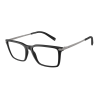 armani exchange AX3077 8001 Matte Black Demo Lens szemüveg