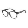 armani exchange AX3117U 8356 Shiny Transparent Grey Demo Lens szemüveg