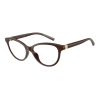 armani exchange AX3138U 8402 Shiny Dark Brown Demo Lens szemüveg
