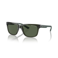 armani exchange AX4026S 83419A SHINY TRANSPARENT GREEN DARK GREEN POLARIZED napszemüveg napszemüveg
