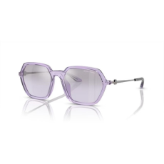 armani exchange AX4139SU 82367P SHINY TRANSPARENT VIOLET VIOLET MIRROR SILVER GRADIENT napszemüveg