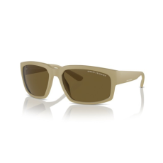 armani exchange AX4142SU 834873 MATTE BEIGE DARK BROWN napszemüveg
