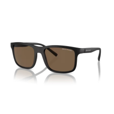 armani exchange AX4145S 807873 MATTE BLACK DARK BROWN napszemüveg