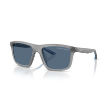 armani exchange AX4149SU 836380 MATTE OPALESCENT GREY DARK BLUE napszemüveg napszemüveg