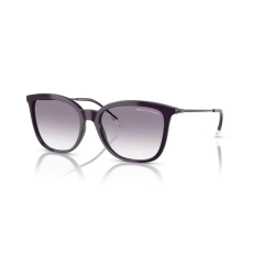 armani exchange AX4151S 836479 SHINY DARK PURPLE CLEAR GRADIENT BLUE napszemüveg