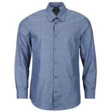 armani exchange Hosszú ujjú ingek XM002739 Kék EU L férfi ing