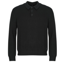 armani exchange Pulóverek KNIT POLO Fekete EU L férfi pulóver, kardigán