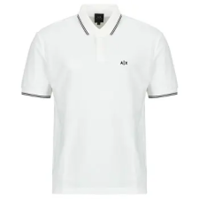 armani exchange Rövid ujjú galléros pólók XM001287 Fehér EU XL férfi póló