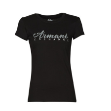 armani exchange Rövid ujjú pólók 8NYT91 Fekete EU S női póló
