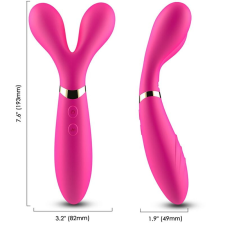  ARMONY – dupla fejű masszírozó és vibrátor fukszia színben vibrátorok