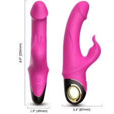 ARMONY - METEROR VIBRÁTOR VIBRÁTOR NYÚL ROTÁTOR FUKSZIA vibrátorok