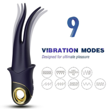 ARMONY VIBRATORS ARMONY - ÁRNYÉK VIBRÁTOR DUPLA FEJŰ INGERLŐ KÉK vibrátorok