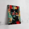  Árnyék és Szín Harmóniája - Pop Art Vászonkép