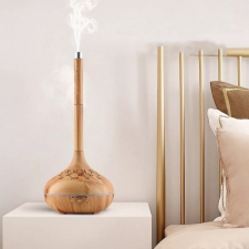 Aroma diffúzor – színváltós LED-el 150ml illóolaj párologtató