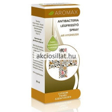 Aromax Antibacteria Légfrissítő Spray Citrom, fahéj, szegfűszeg 20ml tisztító- és takarítószer, higiénia