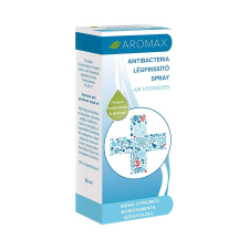 Aromax Zrt. Aromax Antibacteria légfrissítő spray indiai citromfű-borsmenta-szegfűszeg 20ml tisztító- és takarítószer, higiénia
