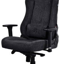 Arozzi Vernazza Soft Fabric fekete forgószék
