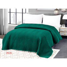 ARROW VELVET zöld bársony ágytakaró mintával Méret: 200 x 220 cm lakástextília