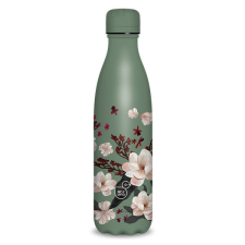  Ars Una 500 ml-es Flowery Pink 24 (5375) duplafalú fémkulacs kulacs, kulacstartó