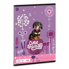 Ars Una A5-ös sima füzet - Cuki állatok – Puppy füzet