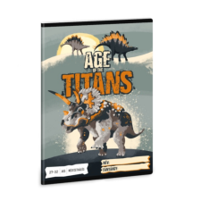 Ars Una : Age of the Titans dinoszauruszos kockás füzet A/5 27-32 füzet