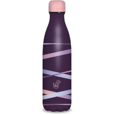 Ars Una Ars Una 500ml-es Ribbon-purple duplafalú fémkulacs kulacs, kulacstartó