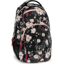 Ars Una Ars Una Flowery Black 24 (5374) AU-2 hátizsák iskolatáska