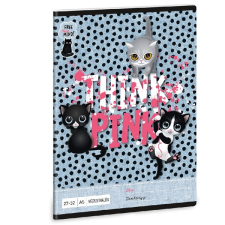Ars Una Ars Una Think-Pink 23 (5285) A5 27-32 kockás füzet füzet
