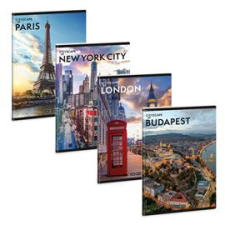 Ars Una Cityscape 25  (5482) A5 extra kapcsos szótár füzet (ARS_UNA_53164827) füzet