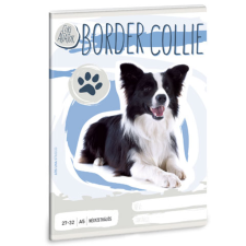 Ars Una Cuki állatok - Border Collie kockás füzet A/5 füzet