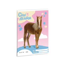 Ars Una : Cuki állatok - Palomino Póni sima lapú füzet A/5 füzet