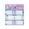 Ars Una : Cute Animals unicornis csomagolt füzetcímke 3x6 db-os