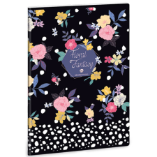 Ars Una Floral Prism négyzethálós füzet A/4 füzet